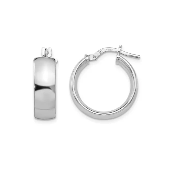 Sterling Hoop Earrings Mark Jewellers La Crosse, WI