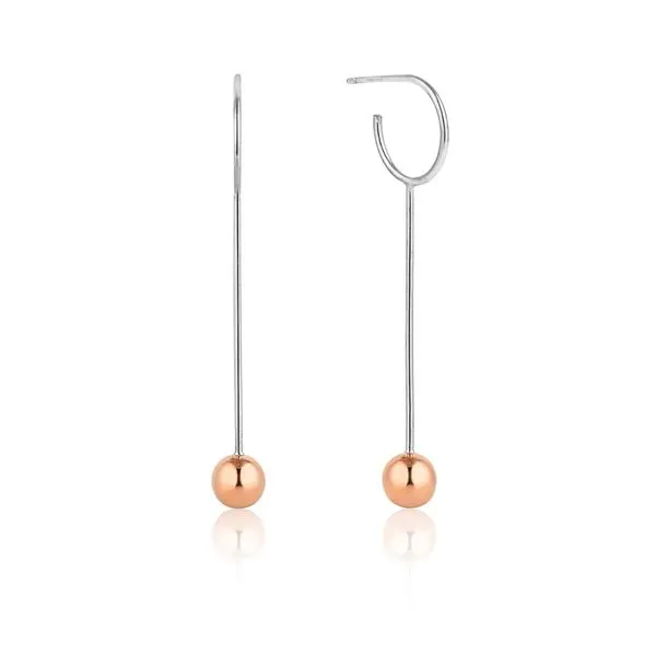 Gold-Plated Sterling Ball Drop Earrings Mark Jewellers La Crosse, WI