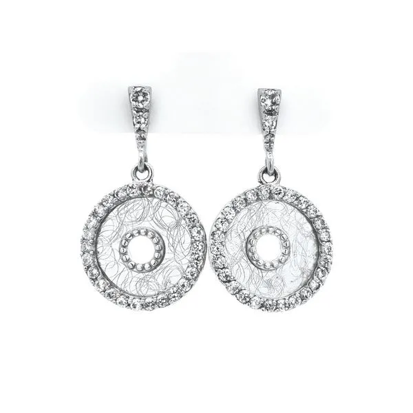 Sterling Disc Drop Earrings Mark Jewellers La Crosse, WI