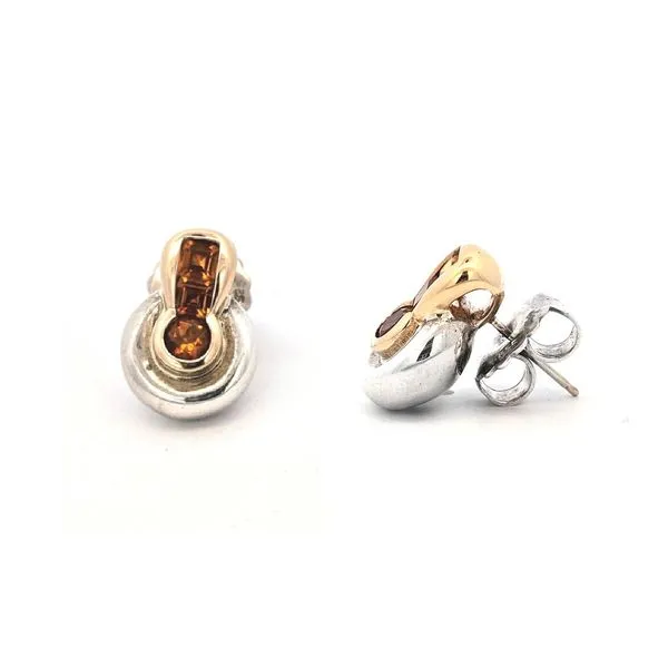 Gold-Plated Sterling Citrine Earrings Mark Jewellers La Crosse, WI