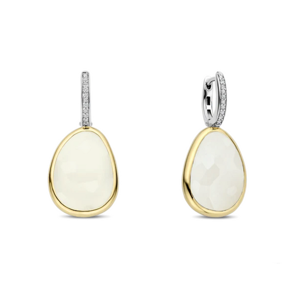 Gold-Plated Sterling Crystal Drop Earrings Mark Jewellers La Crosse, WI