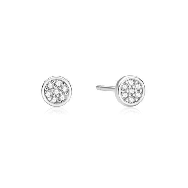 Sterling CZ Stud Earrings Mark Jewellers La Crosse, WI