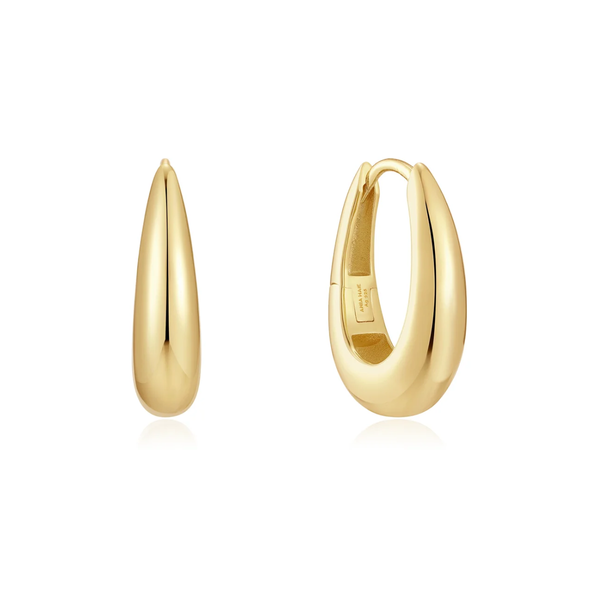 Gold-Plated Sterling Hoop Earrings Mark Jewellers La Crosse, WI
