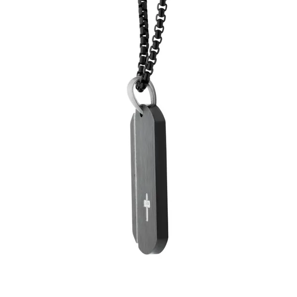 Stainless Steel Black Plated 24