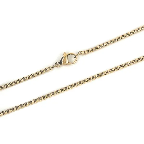Stainless Steel Gold Plated 22