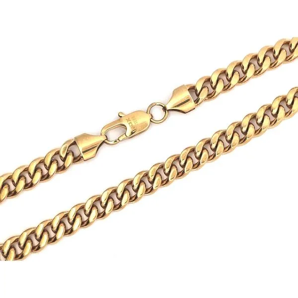 Stainless Steel Gold-Plated 22