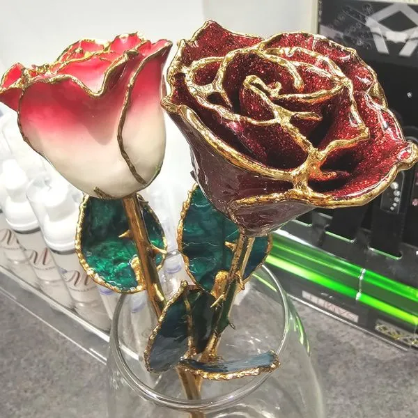 Gold-Dipped Rose Image 2 Mark Jewellers La Crosse, WI