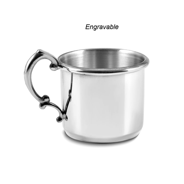Pewter Finish Baby Cup Mark Jewellers La Crosse, WI