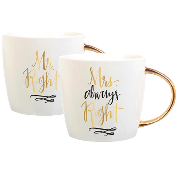 His & Hers Mug Set Mark Jewellers La Crosse, WI