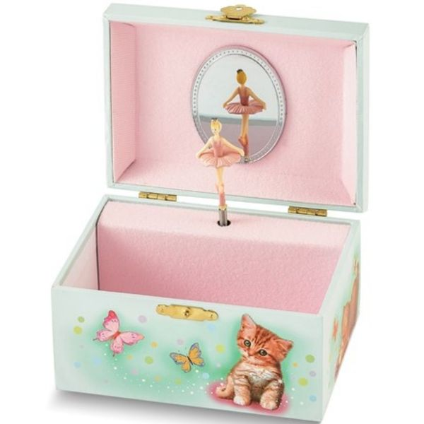 Kitty Musical Jewelry Box Image 2 Mark Jewellers La Crosse, WI