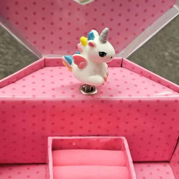Unicorn Musical Jewelry Box Image 2 Mark Jewellers La Crosse, WI