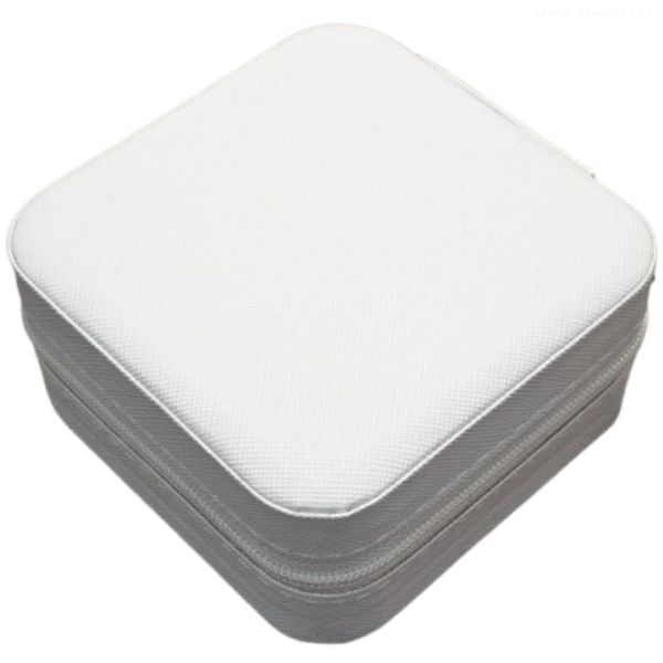 White Travel Jewelry Case Mark Jewellers La Crosse, WI