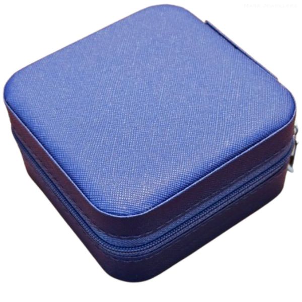 Blue Travel Jewelry Case Mark Jewellers La Crosse, WI