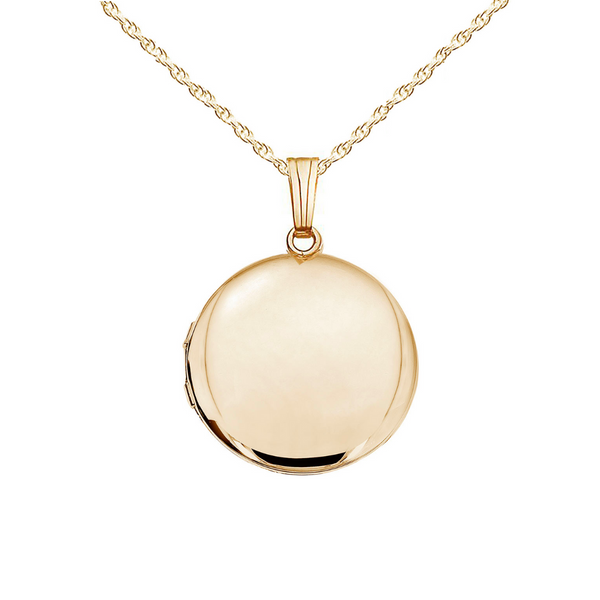 Gold-Filled Round Locket Mark Jewellers La Crosse, WI
