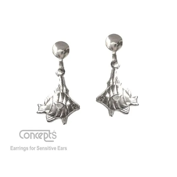 Hypoallergenic Fish Earrings Mark Jewellers La Crosse, WI