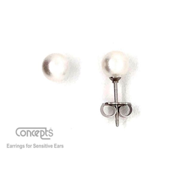 Hypoallergenic Simulated Pearl Earrings Mark Jewellers La Crosse, WI