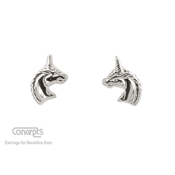 Hypoallergenic Unicorn Earrings Mark Jewellers La Crosse, WI