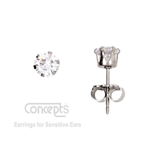 Hypoallergenic CZ Earrings Mark Jewellers La Crosse, WI