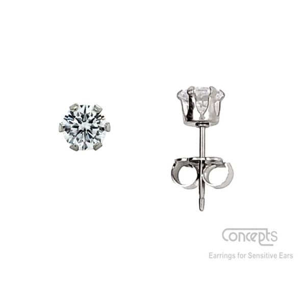 Hypoallergenic CZ Earrings Mark Jewellers La Crosse, WI