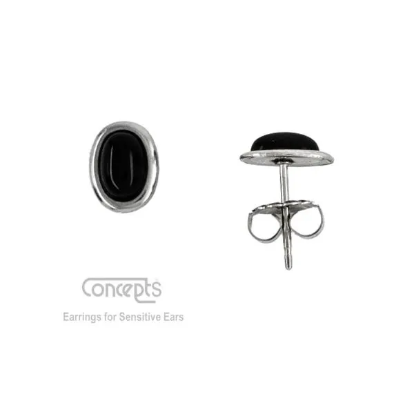 Hypoallergenic Black Onyx Earrings Mark Jewellers La Crosse, WI