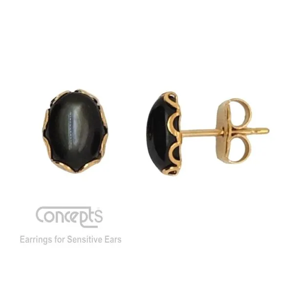 Hypoallergenic Tahitian Pearl Shell Earrings Mark Jewellers La Crosse, WI