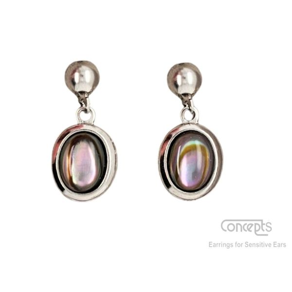 Hypoallergenic Abalone Shell Earrings Mark Jewellers La Crosse, WI