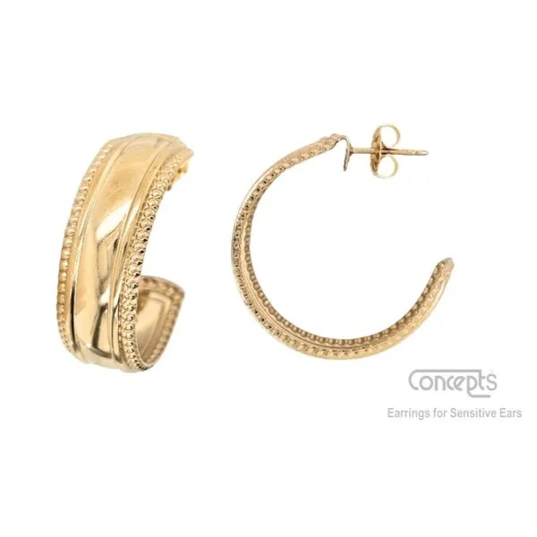 Hypoallergenic Hoop Earrings Mark Jewellers La Crosse, WI