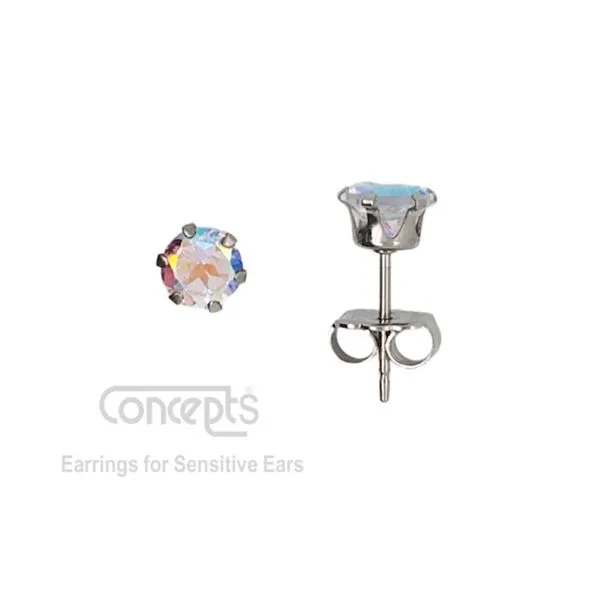 Hypoallergenic Aurora Borealis Earrings Mark Jewellers La Crosse, WI