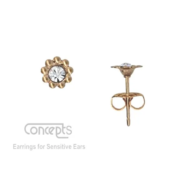 Hypoallergenic Flower Earrings Mark Jewellers La Crosse, WI
