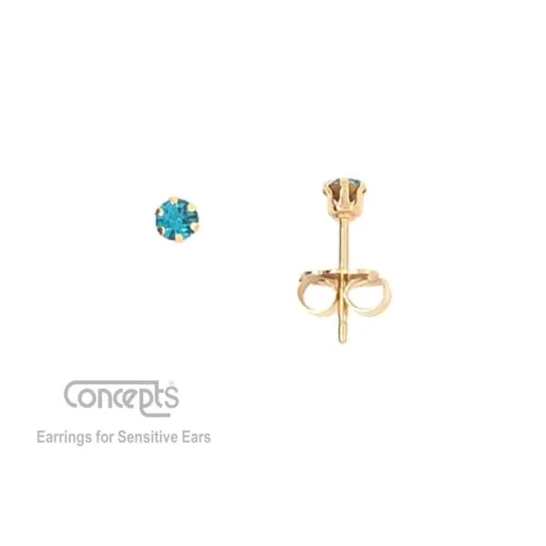 Hypoallergenic December Birthstone Earrings Mark Jewellers La Crosse, WI