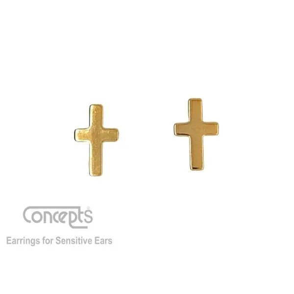 Hypoallergenic Cross Earrings Mark Jewellers La Crosse, WI