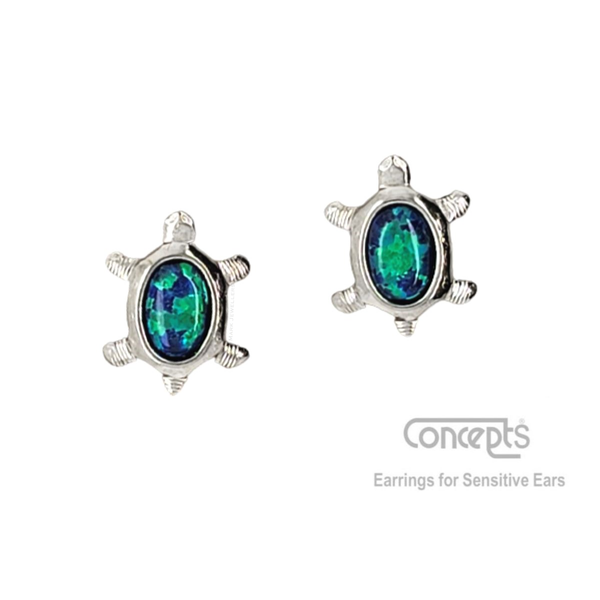 Hypoallergenic Turtle Earrings Mark Jewellers La Crosse, WI