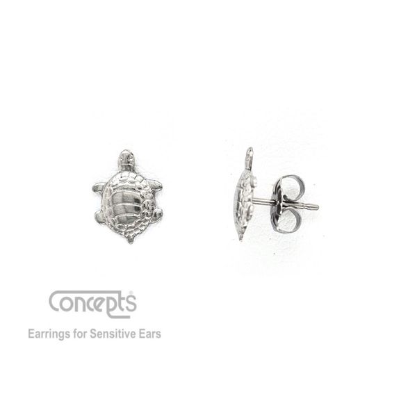 Hypoallergenic Turtle Earrings Mark Jewellers La Crosse, WI
