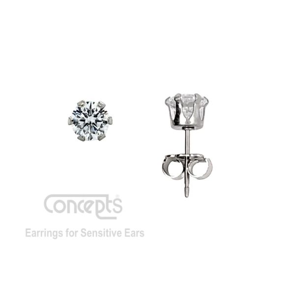 Hypoallergenic CZ Earrings Mark Jewellers La Crosse, WI