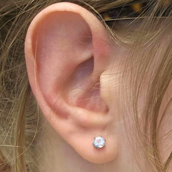 Hypoallergenic Aurora Borealis Earrings Image 2 Mark Jewellers La Crosse, WI
