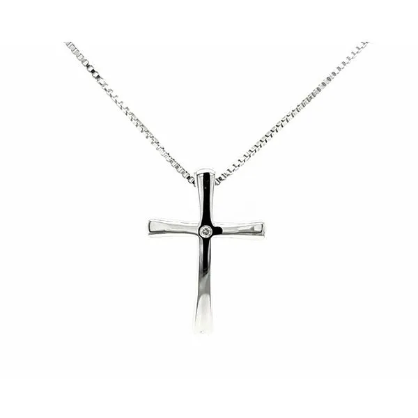 Cross Necklace Image 3 Mark Jewellers La Crosse, WI