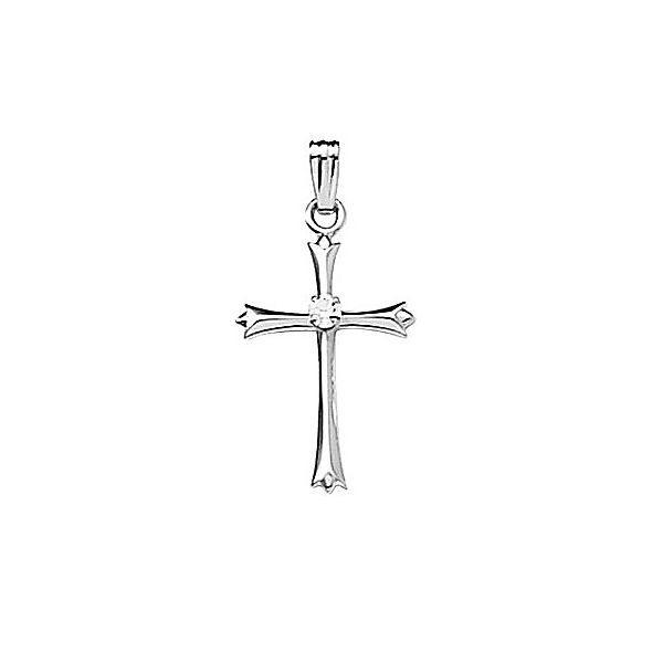 Cross Necklace Image 2 Mark Jewellers La Crosse, WI