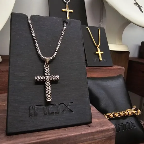 Cross Necklace Image 3 Mark Jewellers La Crosse, WI