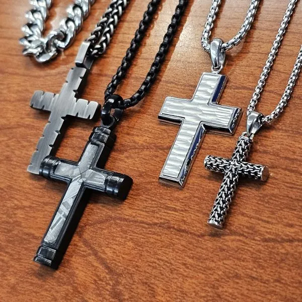 Cross Necklace Image 3 Mark Jewellers La Crosse, WI