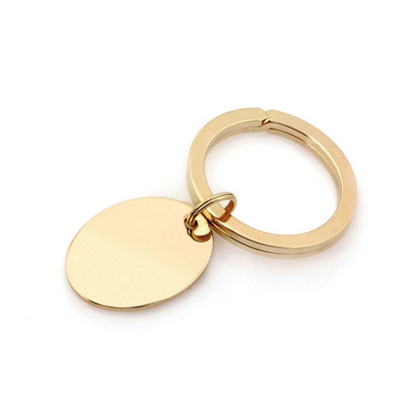 Yellow Oval Key Ring Mark Jewellers La Crosse, WI