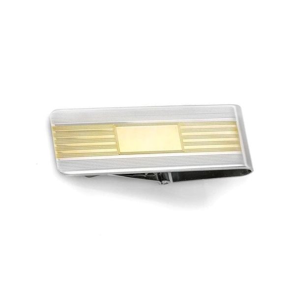 Two Tone Hinged Money Clip Mark Jewellers La Crosse, WI