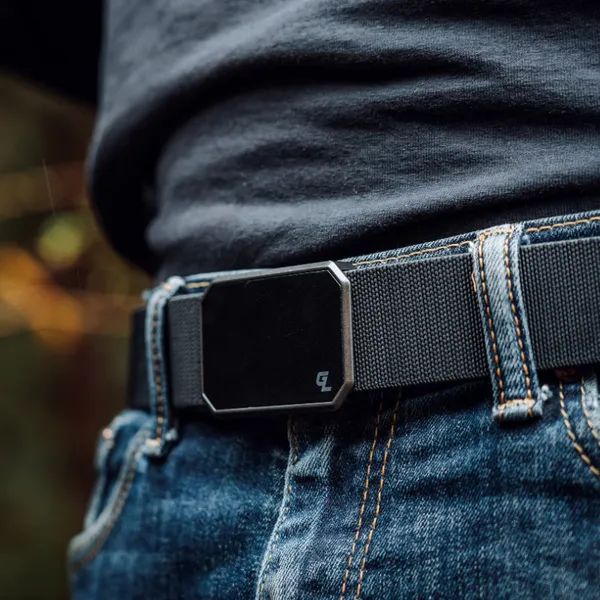 Groove Earth Khaki/Gunmetal Belt Image 3 Mark Jewellers La Crosse, WI