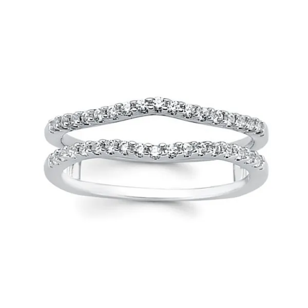 White Gold Diamond Wrap Mark Jewellers La Crosse, WI