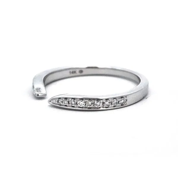 White Gold Diamond Wrap Band Image 2 Mark Jewellers La Crosse, WI