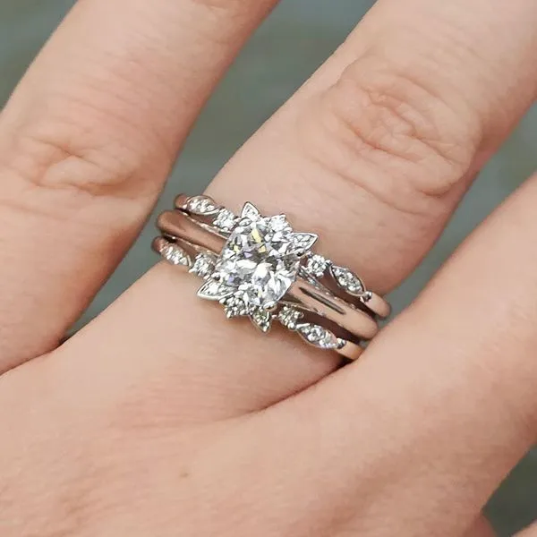 White Gold Diamond Drop-In Image 3 Mark Jewellers La Crosse, WI