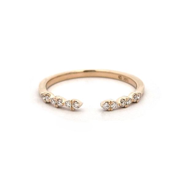 Yellow Gold Diamond Wrap Band Mark Jewellers La Crosse, WI
