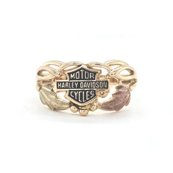 Estate Tri-Color Harley Davidson Gold Ring Mark Jewellers La Crosse, WI