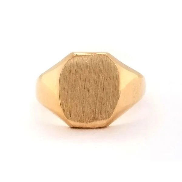 Estate Yellow Gold Signet Ring Mark Jewellers La Crosse, WI