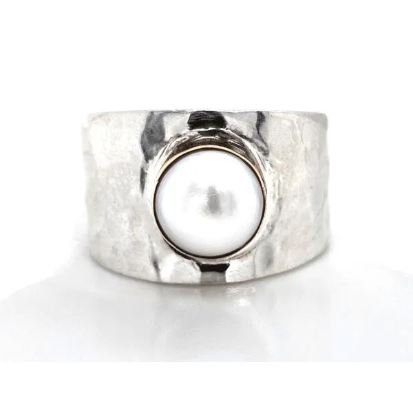 Estate Sterling Pearl Bead Ring Mark Jewellers La Crosse, WI