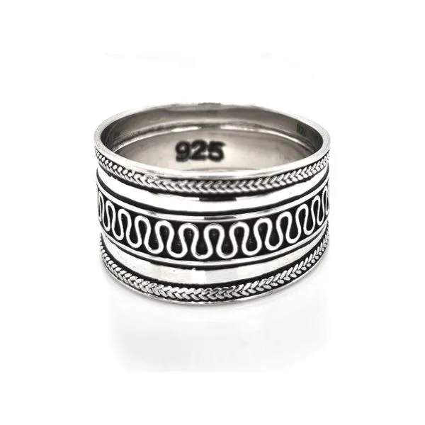 Estate Sterling Oxidized Ring Mark Jewellers La Crosse, WI